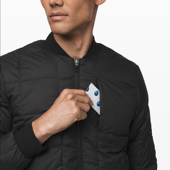lululemon Men’s About Face down-filled Bomber - Picture 8 of 12